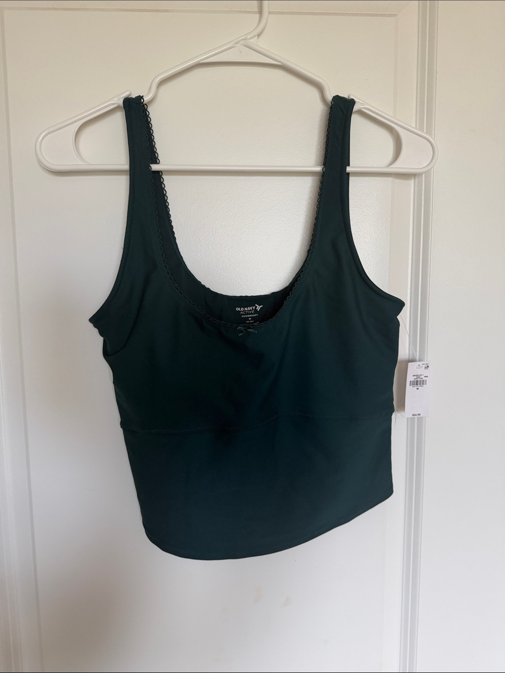Old Navy Women's Dark Teal Scoop Tank